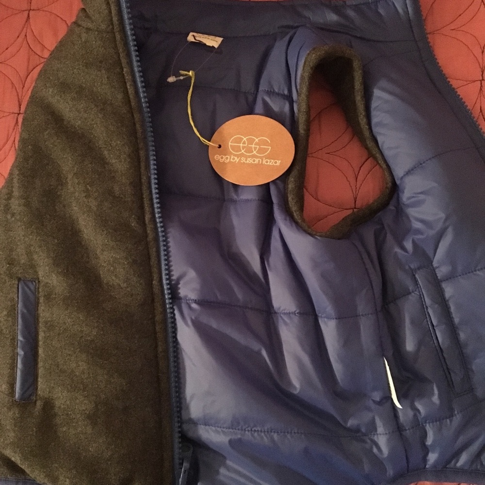 Toddler Reversible Charlie vest.